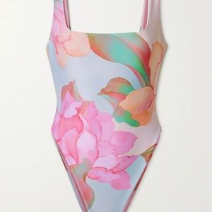 Mara Hoffman new floral one piece Medium